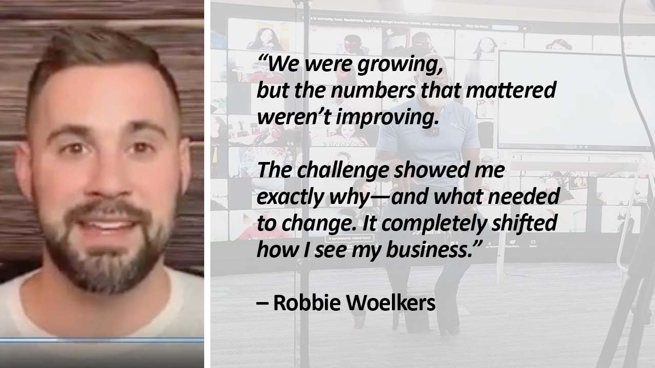 Make More Offers Challenge - Robbie Woelkers Testimonial