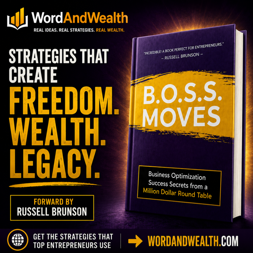 B.O.S.S. Moves book cover by Myron Golden